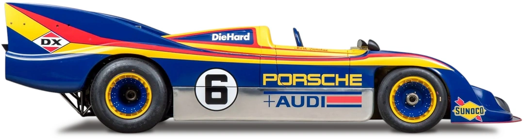 Porsche 917/30 Can-Am Spyder '1973 вид сбоку