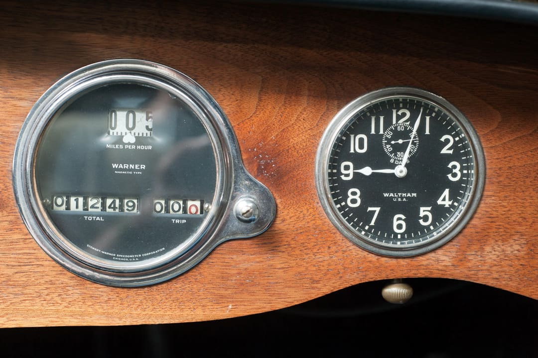 Барабанный спидометр автомобиля Premier 6-D 5-passenger Touring '1920