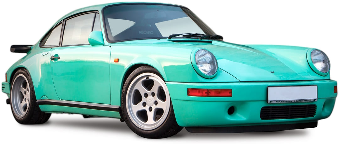 RUF CTR 'Yellowbird' Conversion Clubsport '1989 вид спереди
