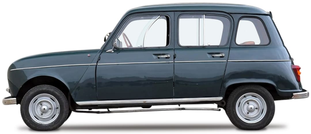 Renault 4 '1961–67 вид сбоку