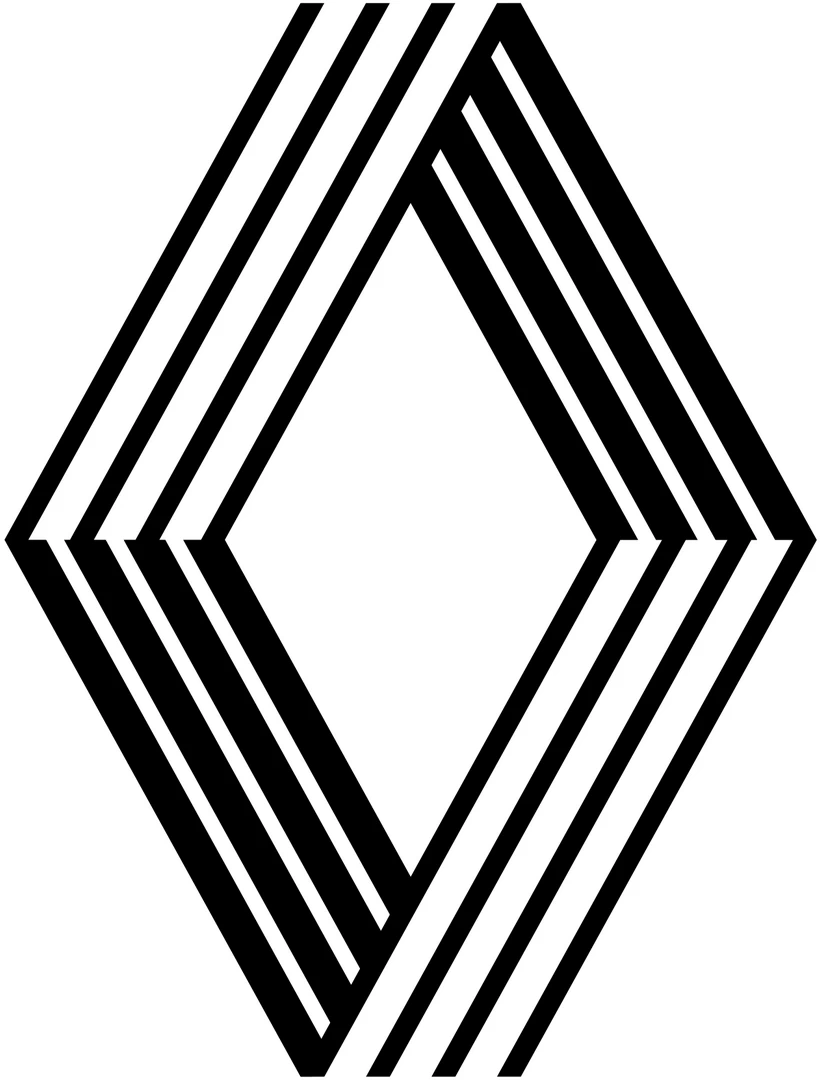 Логотип автомобильной компании Renault в период 1992 2004