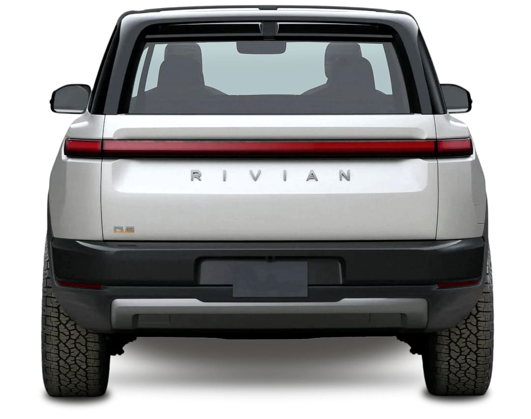 Rivian R2 вид сзади