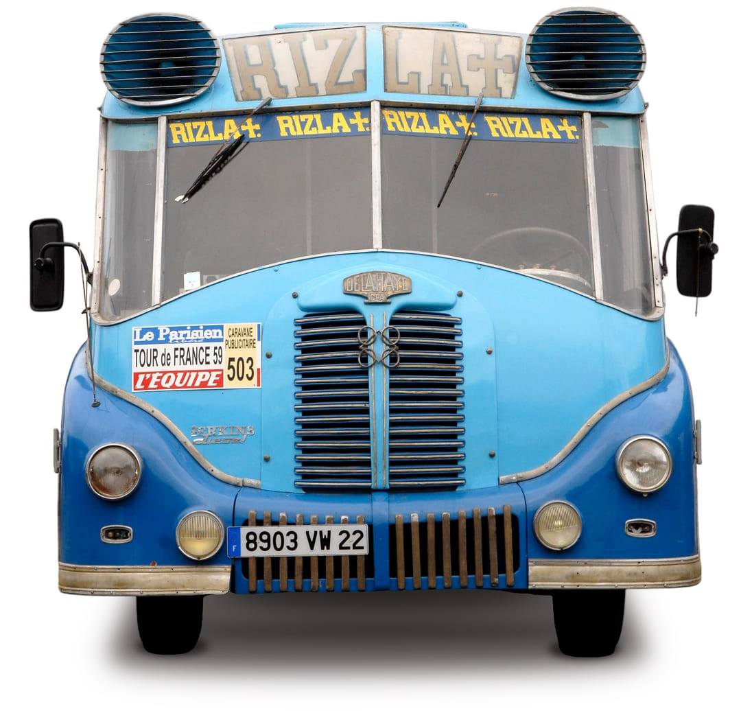 Delahaye Merk Moteur Perkins "Rizla +" '1959 вид спереди