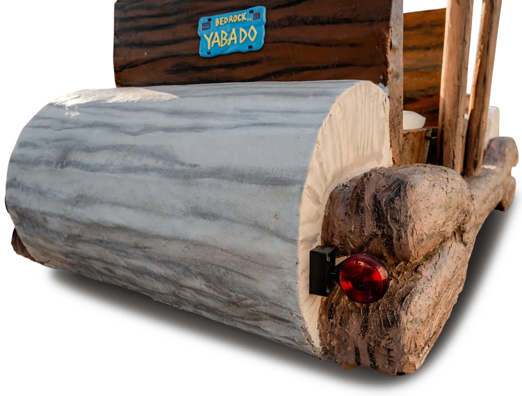 Flintstones Flintmobile вид сзади