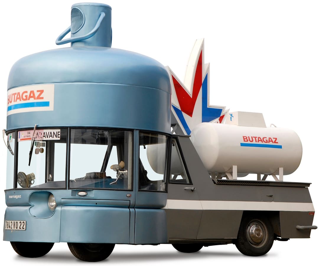 Рекламный автомобиль Simca 1000 'Butagaz' 1962