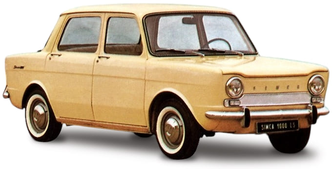 Автомобиль Simca 1000