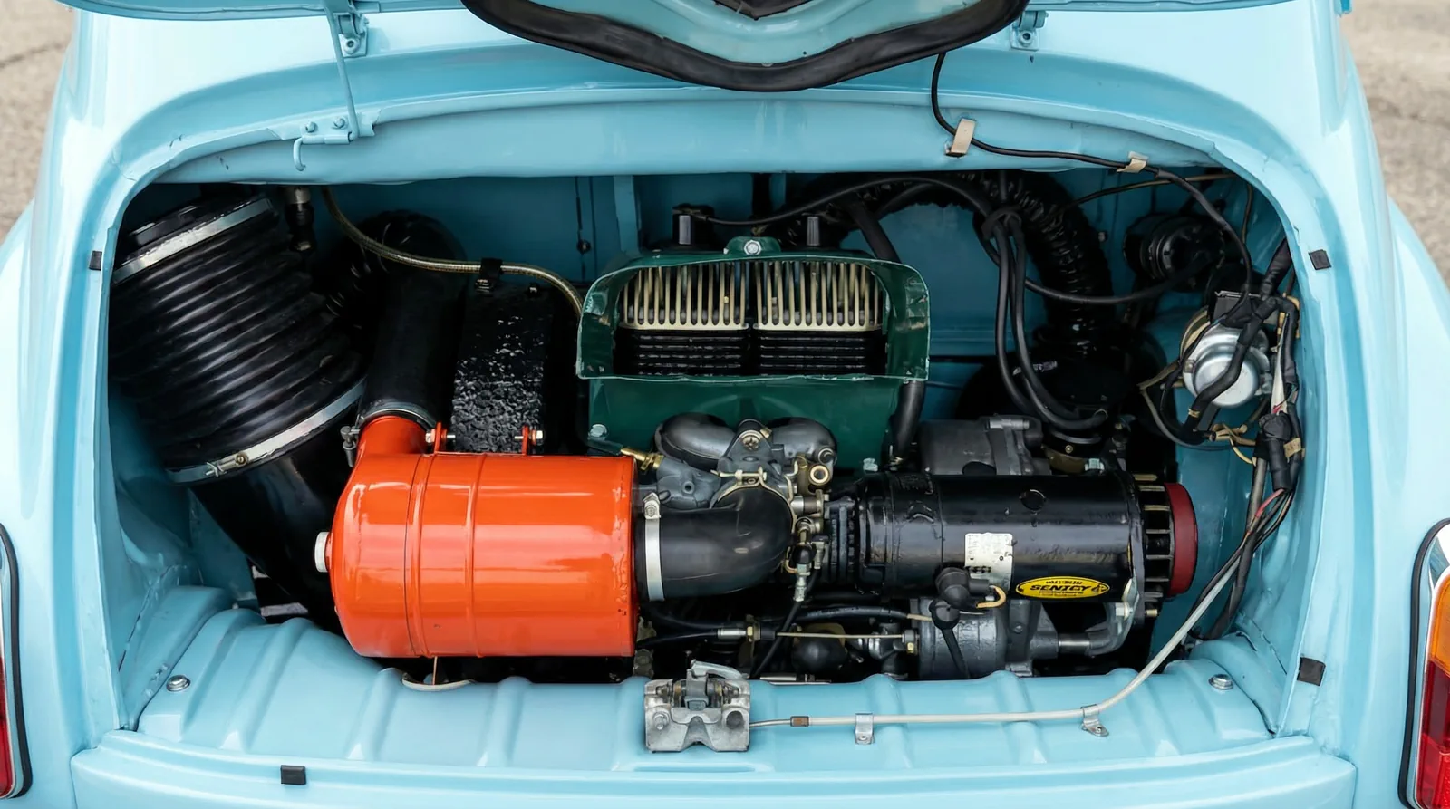 Двигатель Subaru 360 '1958–71
