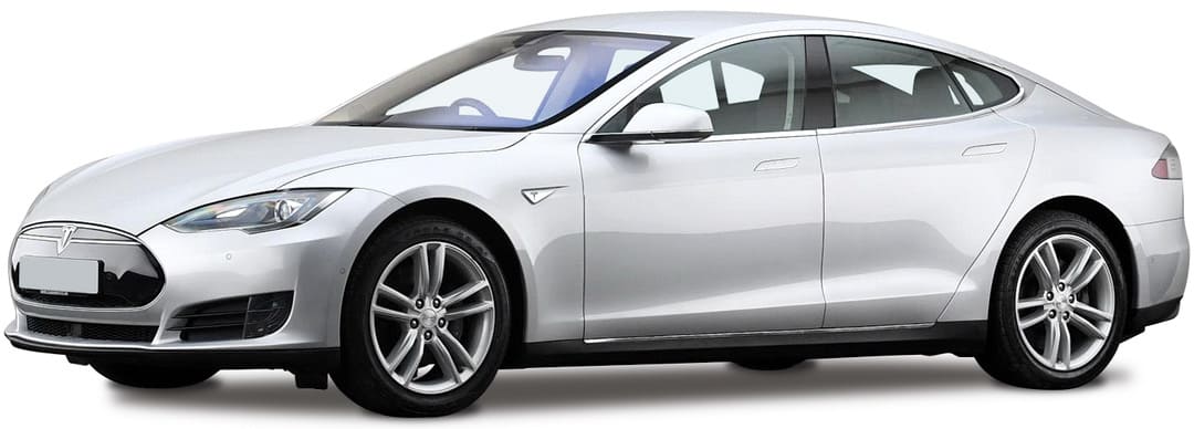 Электрический седан Tesla Model S '2012–16