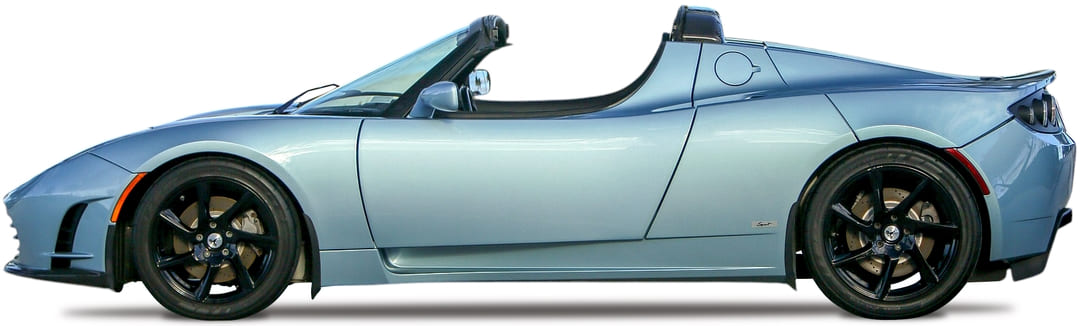 Tesla Roadster Sport '2010–12, вид сбоку