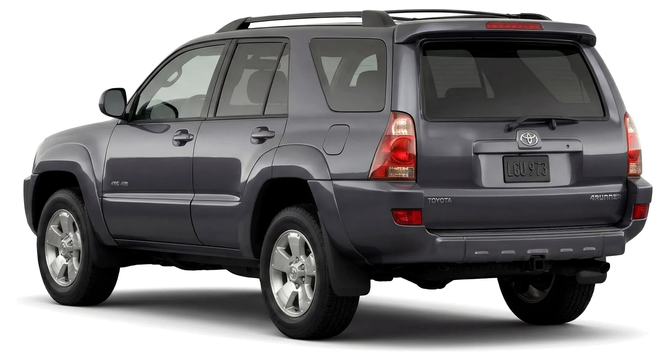 Внедорожник Toyota 4Runner (N210) '2003–05, вид сзади под углом