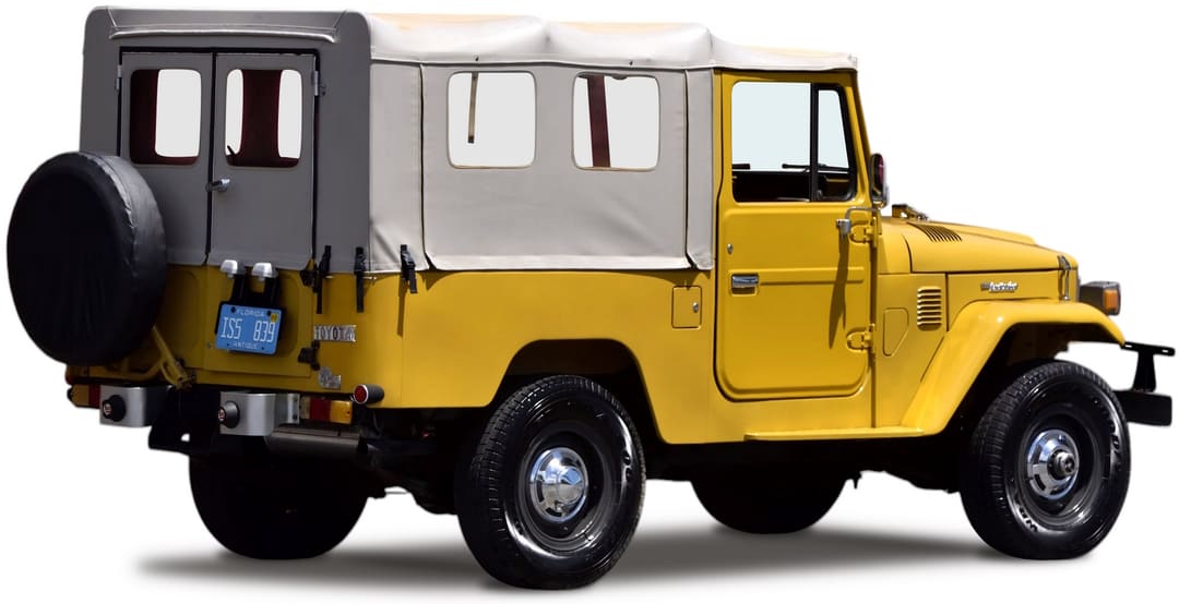 Toyota Land Cruiser Canvas Top (FJ43) '1973–79 вид сбоку