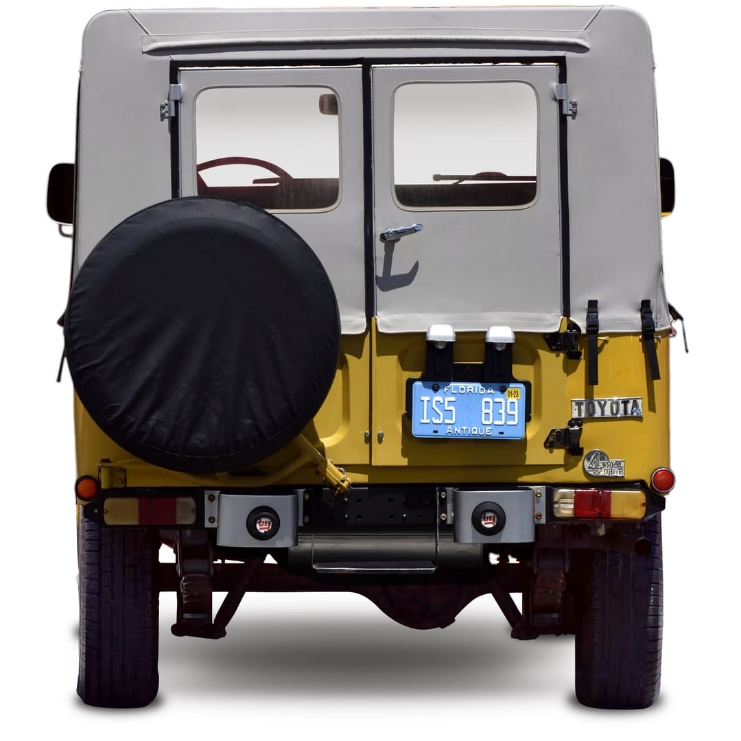 Toyota Land Cruiser Canvas Top (FJ43) '1973–79 вид сзади
