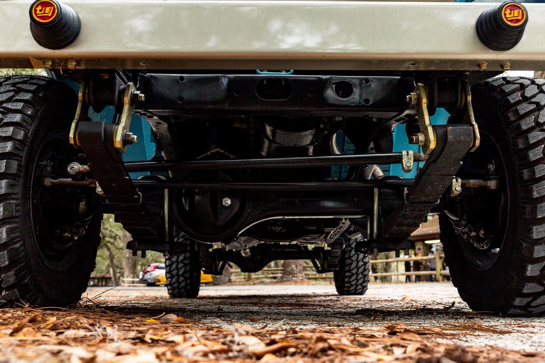 Шасси и подвеска автомобиля Toyota Land Cruiser Chassis (J45PL) '1979–84