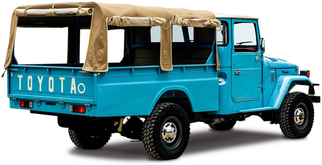 Toyota Land Cruiser Chassis (J45PL) '1979–84 вид сбоку