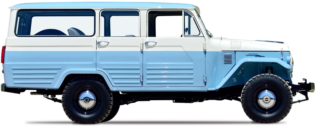 Toyota Land Cruiser Station Wagon (FJ45VL) '1963–67 вид сбоку