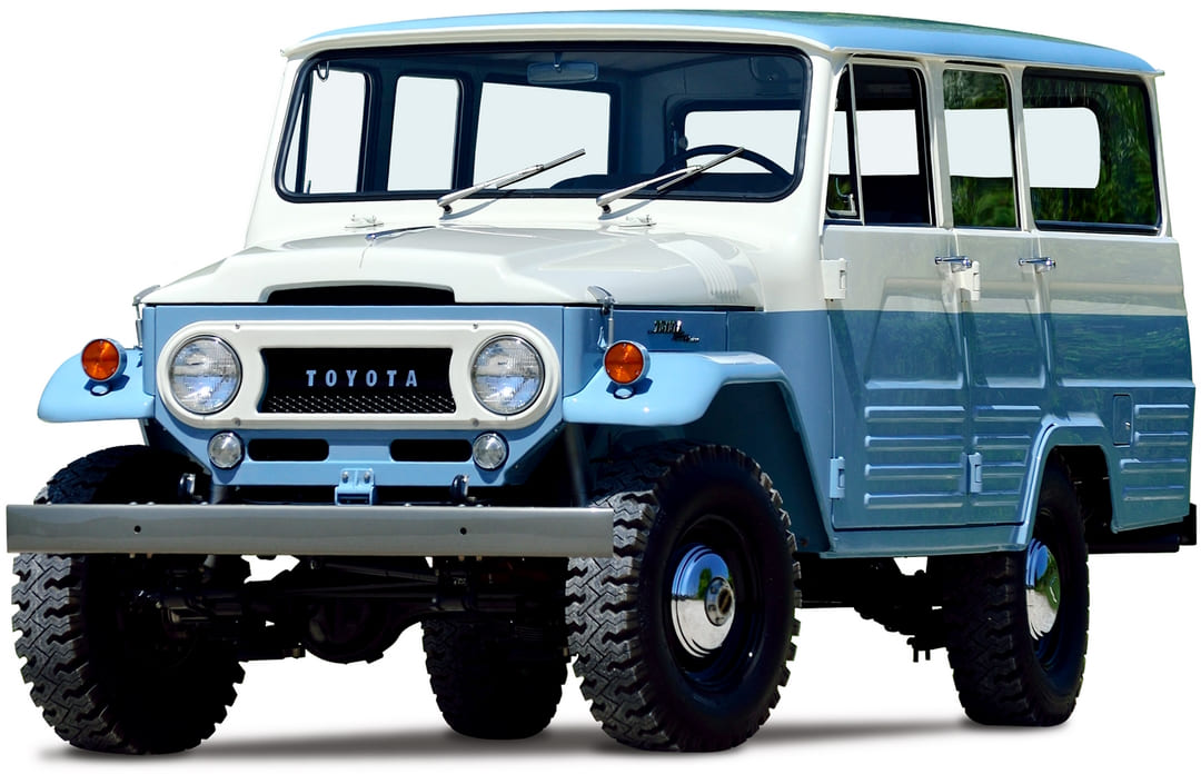 Toyota Land Cruiser Station Wagon (FJ45VL) '1963–67 вид спереди