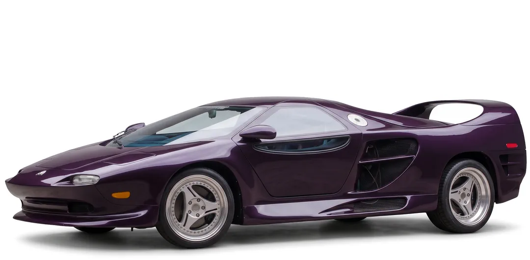 Vector M12 1996 — американский суперкар — белый фон