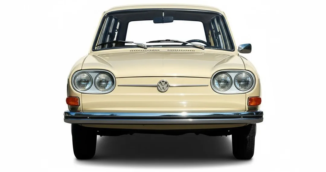 Volkswagen 411 3-door Variant (Typ 4) '1968–72 вид спереди