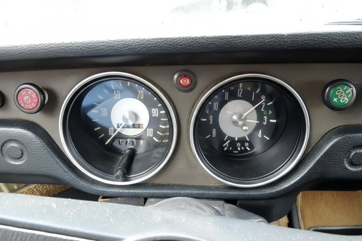 Приборная панель Volkswagen 411 3-door Variant (Typ 4) '1968–72