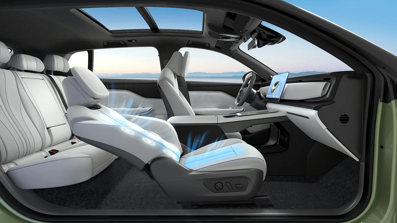 Интерьер автомобиля Voyah Courage '2024–25
