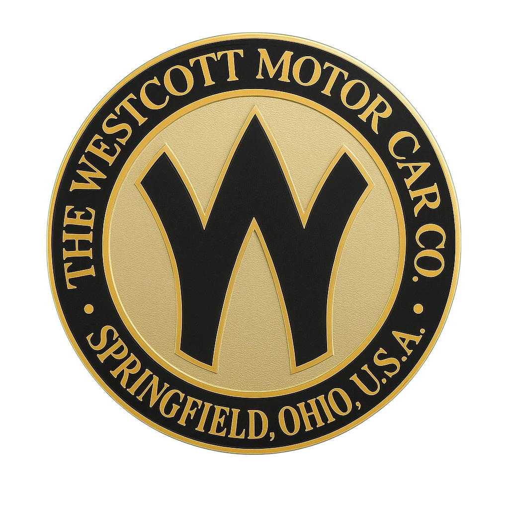 Westcott radiator emblem 1916 1919 