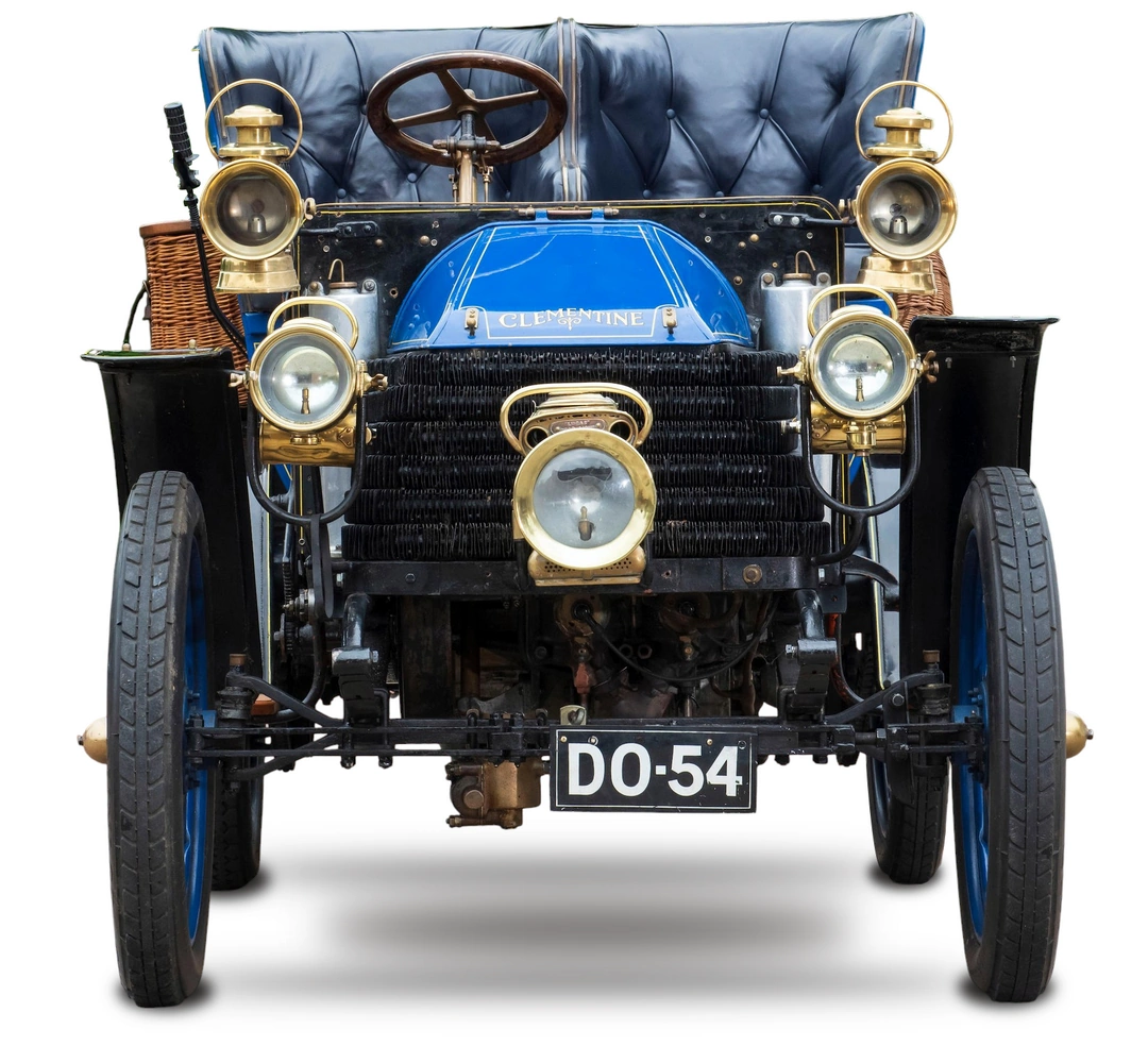 Wolseley 10 HP Rear Entrance Tonneau 1903, вид спереди