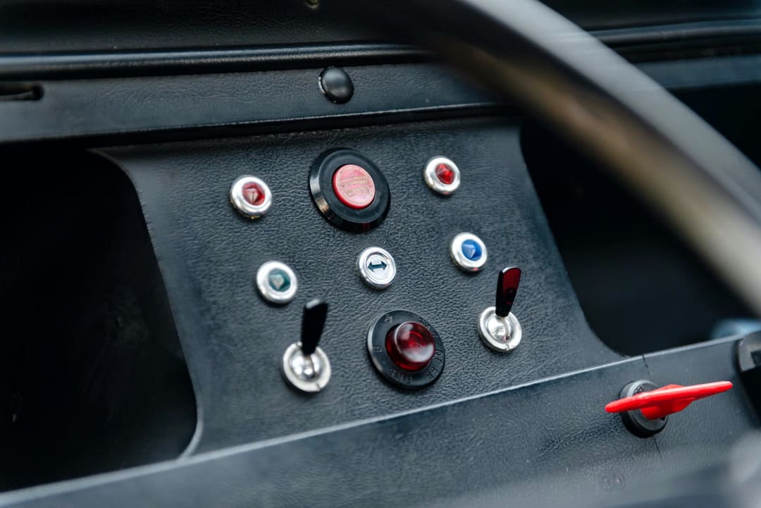 Приборная панель электрокара Zagato Zele 1000 '1973-78