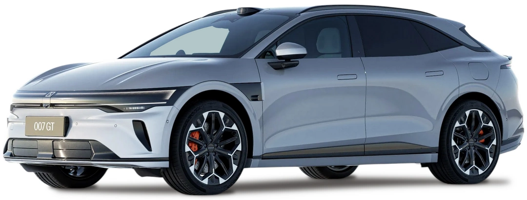 Zeekr 007GT '2024 вид сбоку под углом