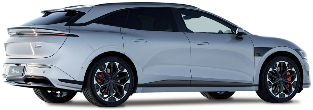 Zeekr 007GT '2024 вид сбоку под углом