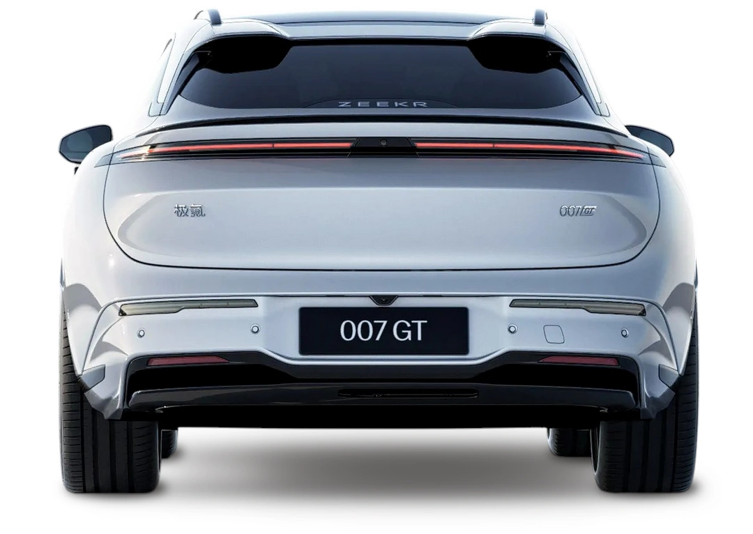 Zeekr 007GT '2024 вид сзади