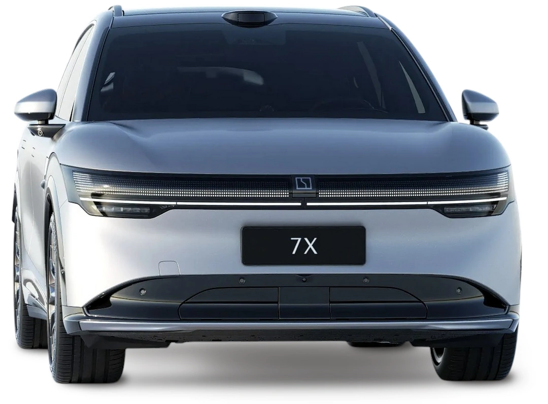 Zeekr 7X '2024 вид спереди