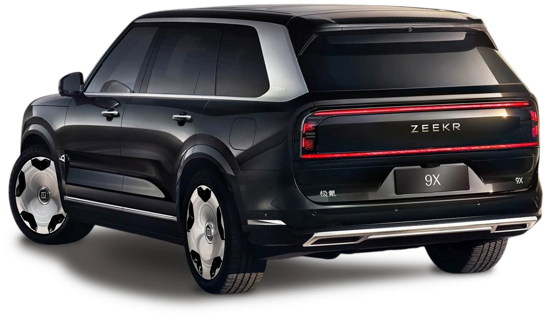 Zeekr 9X '2025 вид сзади