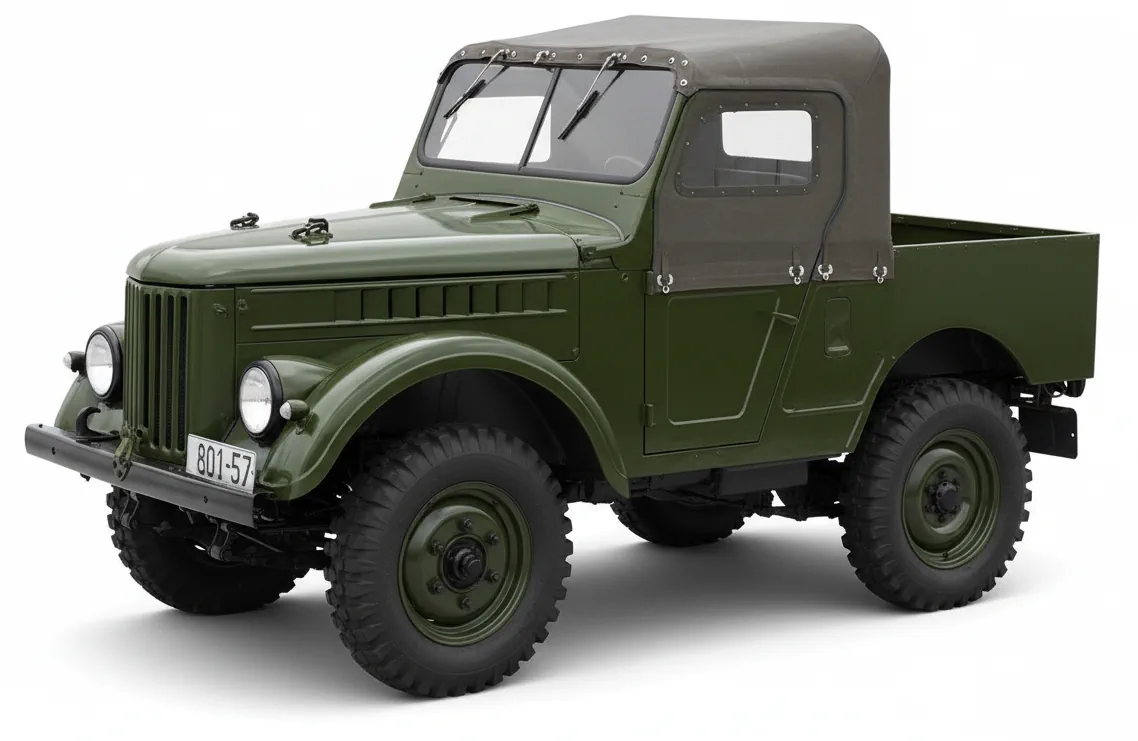 Редкий советский тягач ГАЗ-50 '1958 года