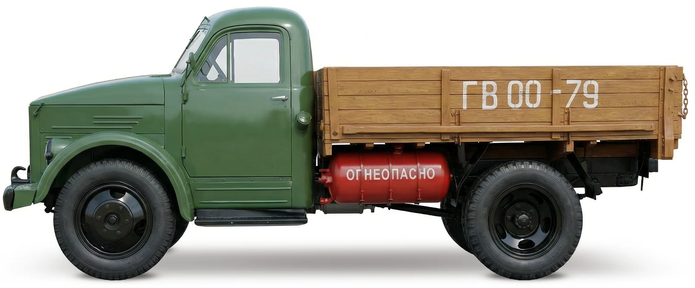 Советский грузовик ГАЗ-51Ж '1954–55, вид сбоку