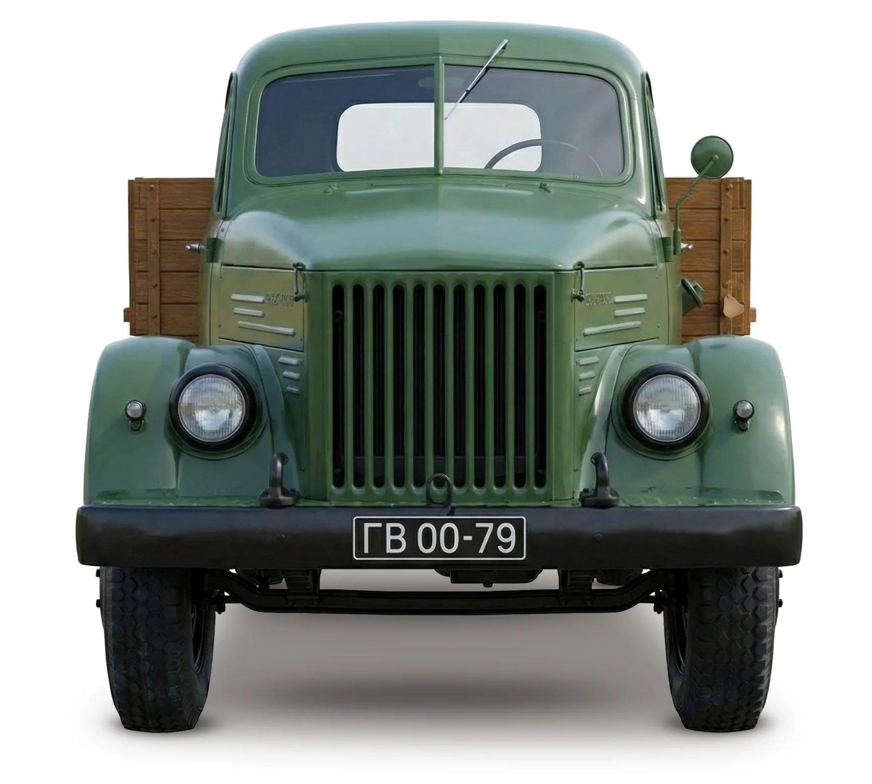 Советский грузовик ГАЗ-51Ж '1954–55, вид спереди