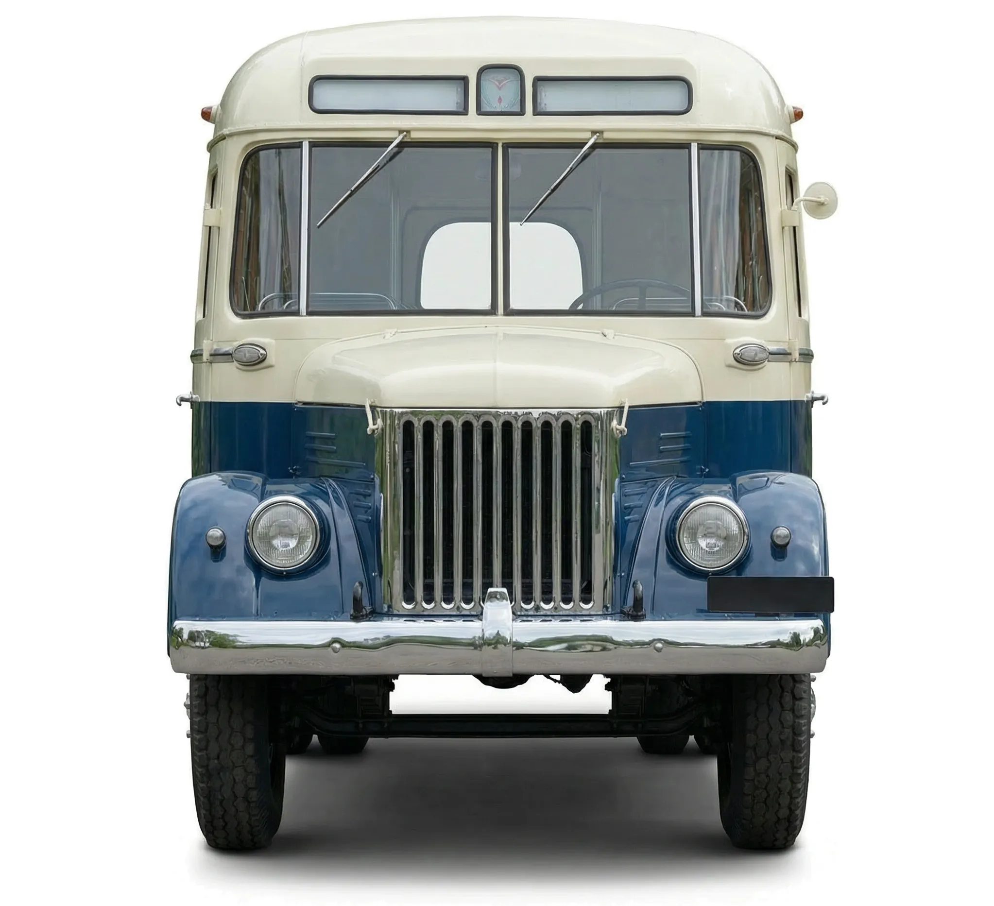 Советский автобус ГЗА-651 '1952–57, вид спереди