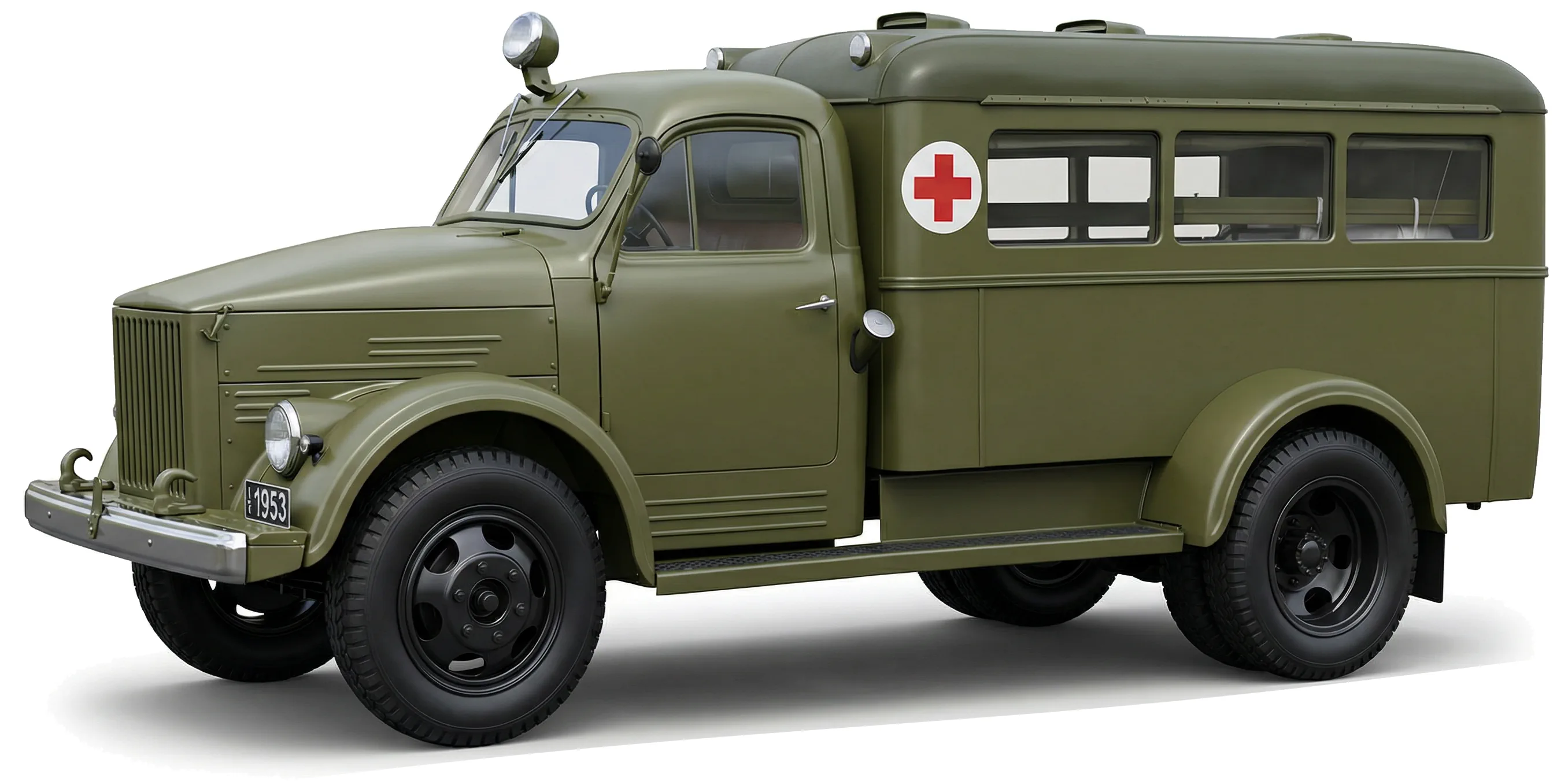 Советская скорая помощь на базе ПАЗ-653 '1953–57