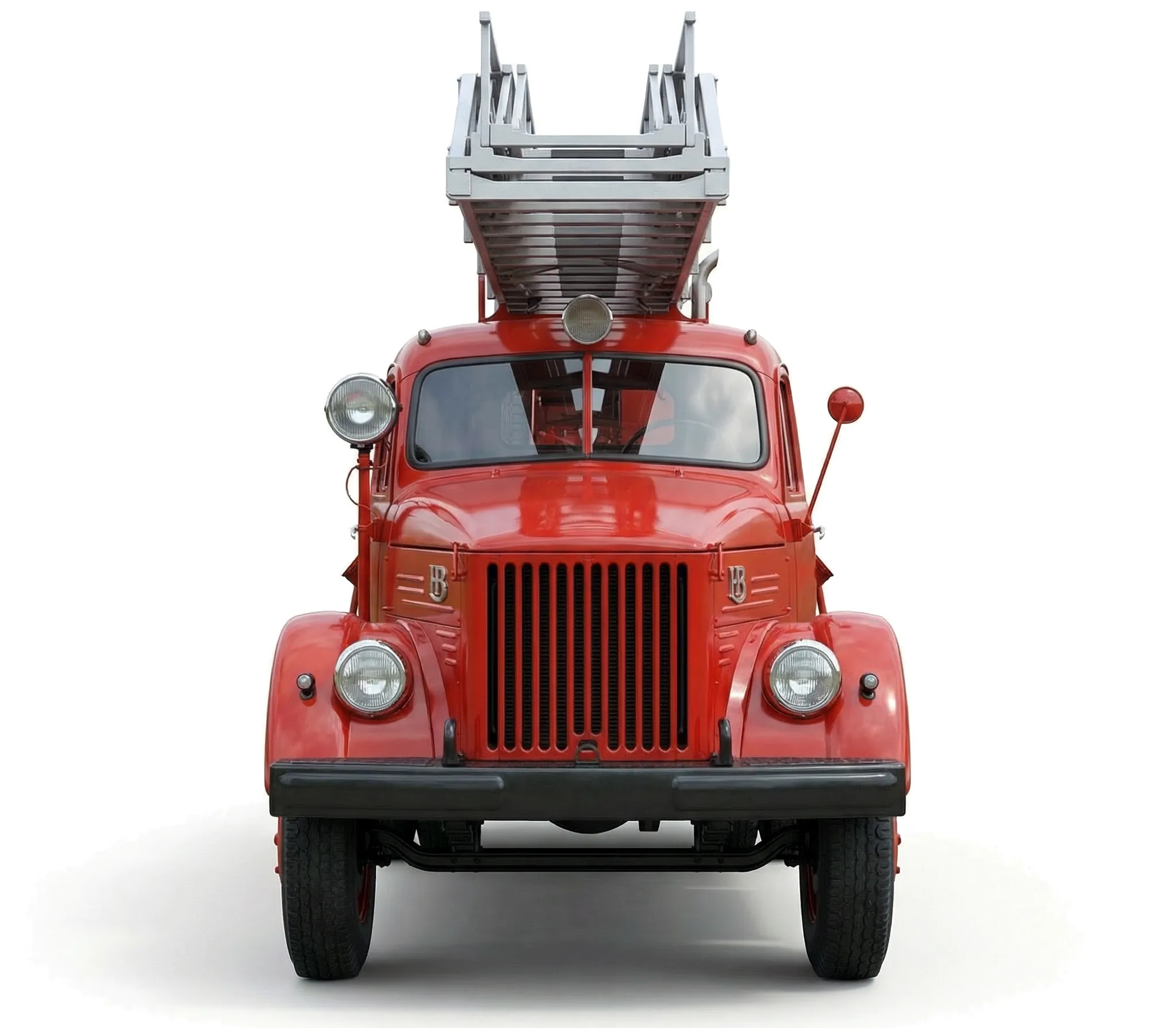 Советская пожарная машина АЛГ-17(51)ЛЧ '1963–67, вид сбоку