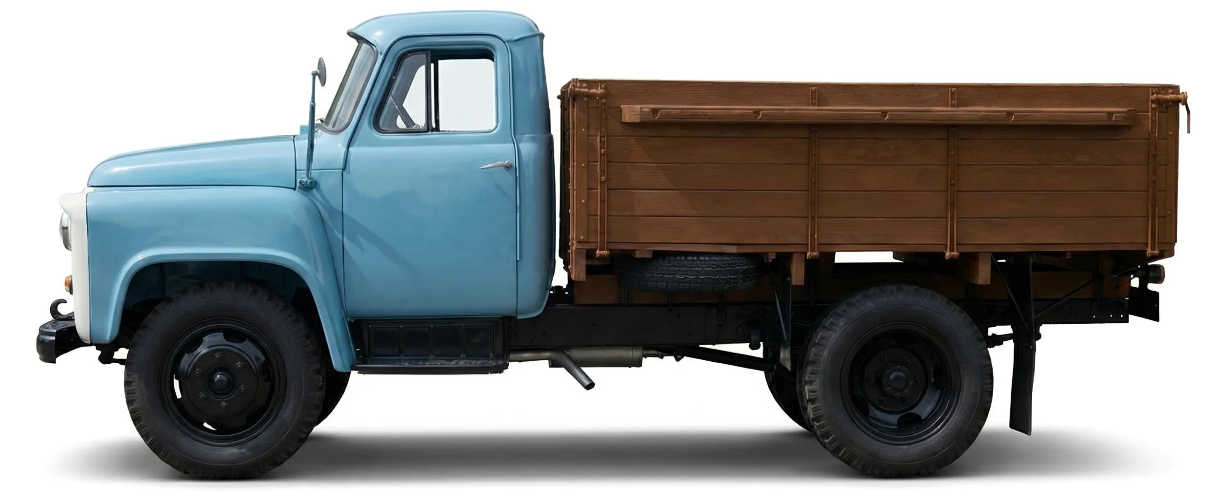Советский грузовик ГАЗ-52 '1960–61, вид сбоку