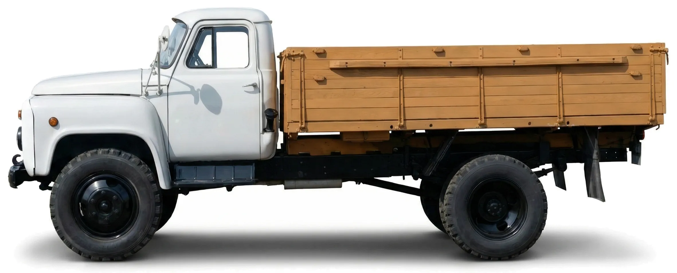 Грузовой автомобиль ГАЗ-53-12 '1984–86, вид сбоку