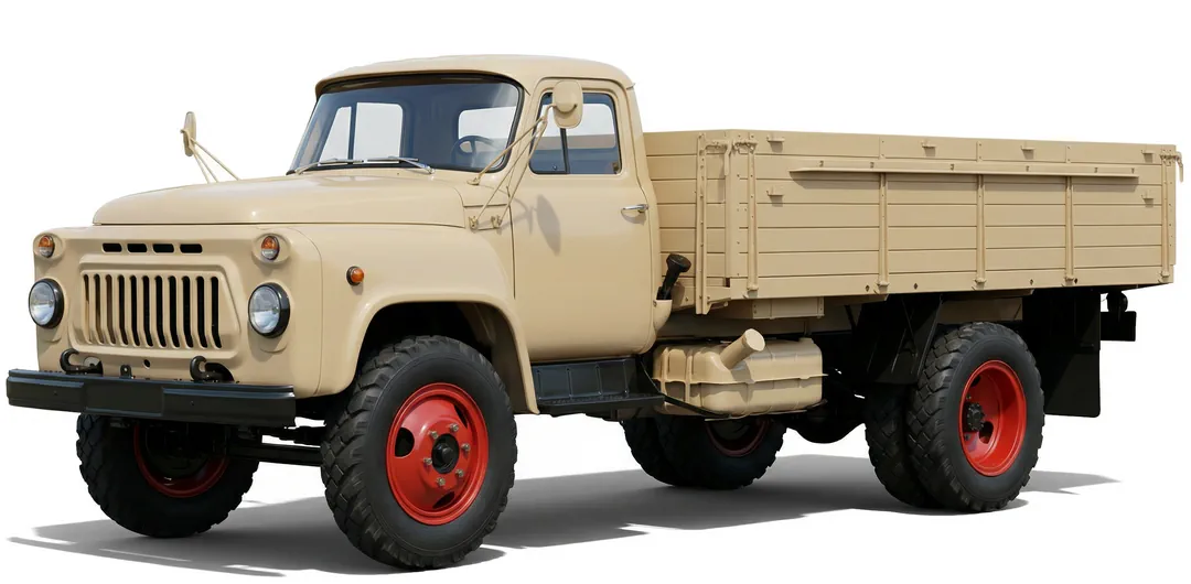 Советский военный грузовик ГАЗ-53Н '1966–83