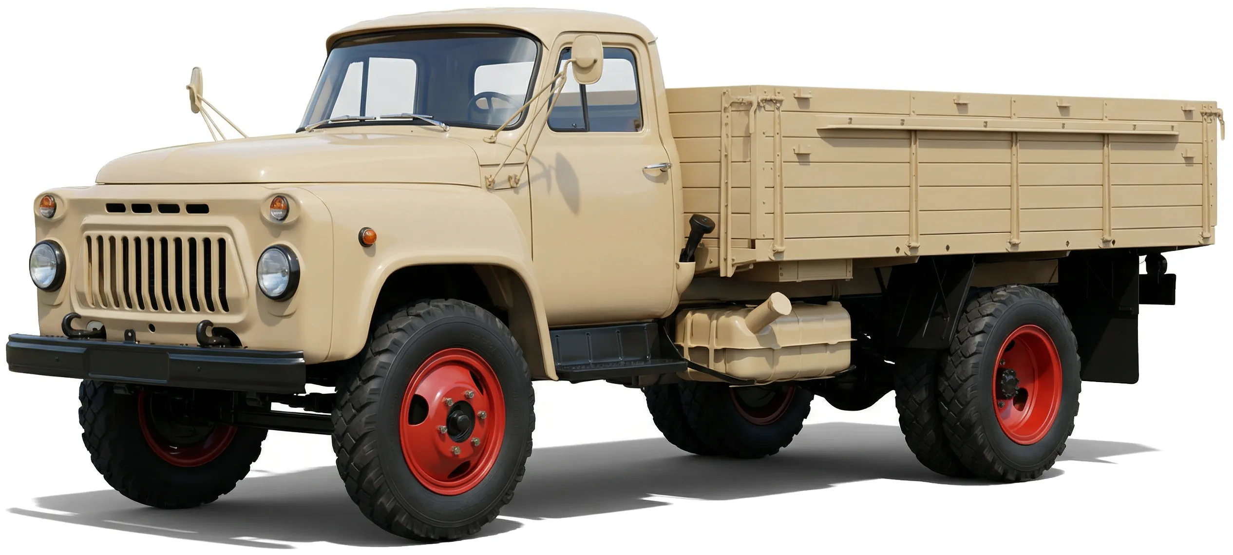 Советский военный грузовик ГАЗ-53Н '1966–83