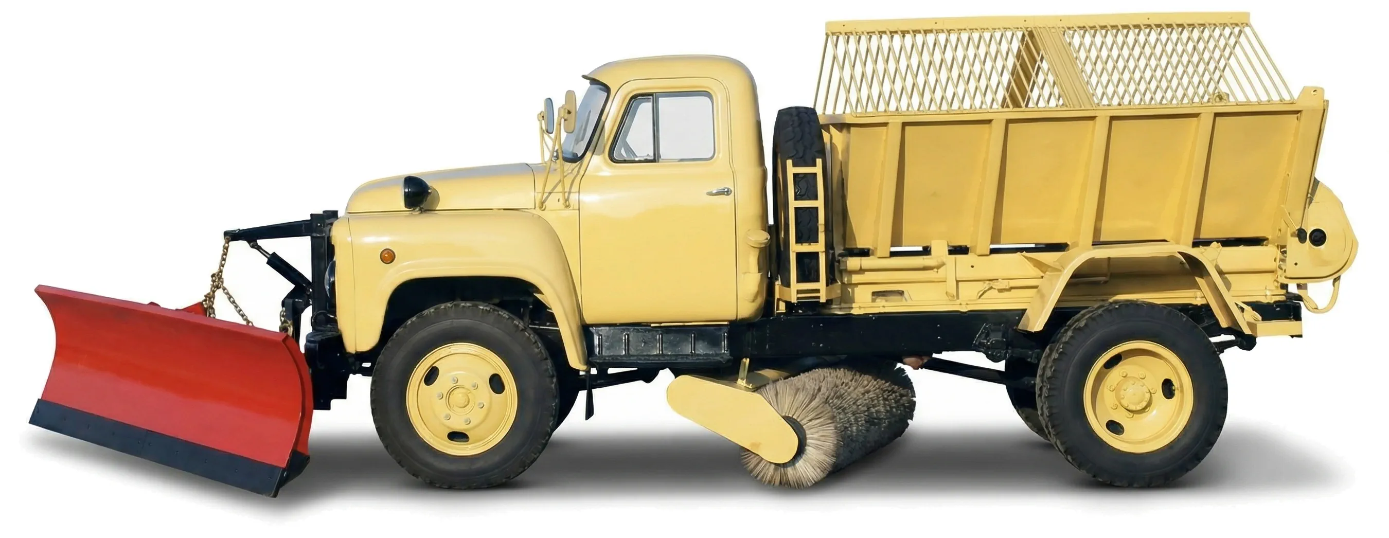 Советский грузовик коммунальных служб КО-104 '1974–77, вид сбоку