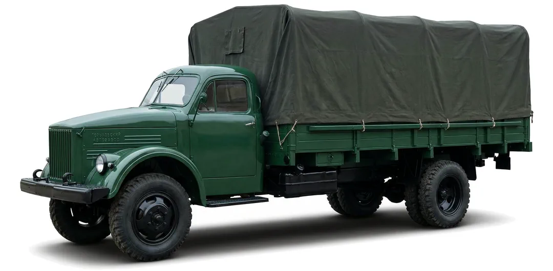 ГАЗ-63Н 1961 — грузовик — белый фон