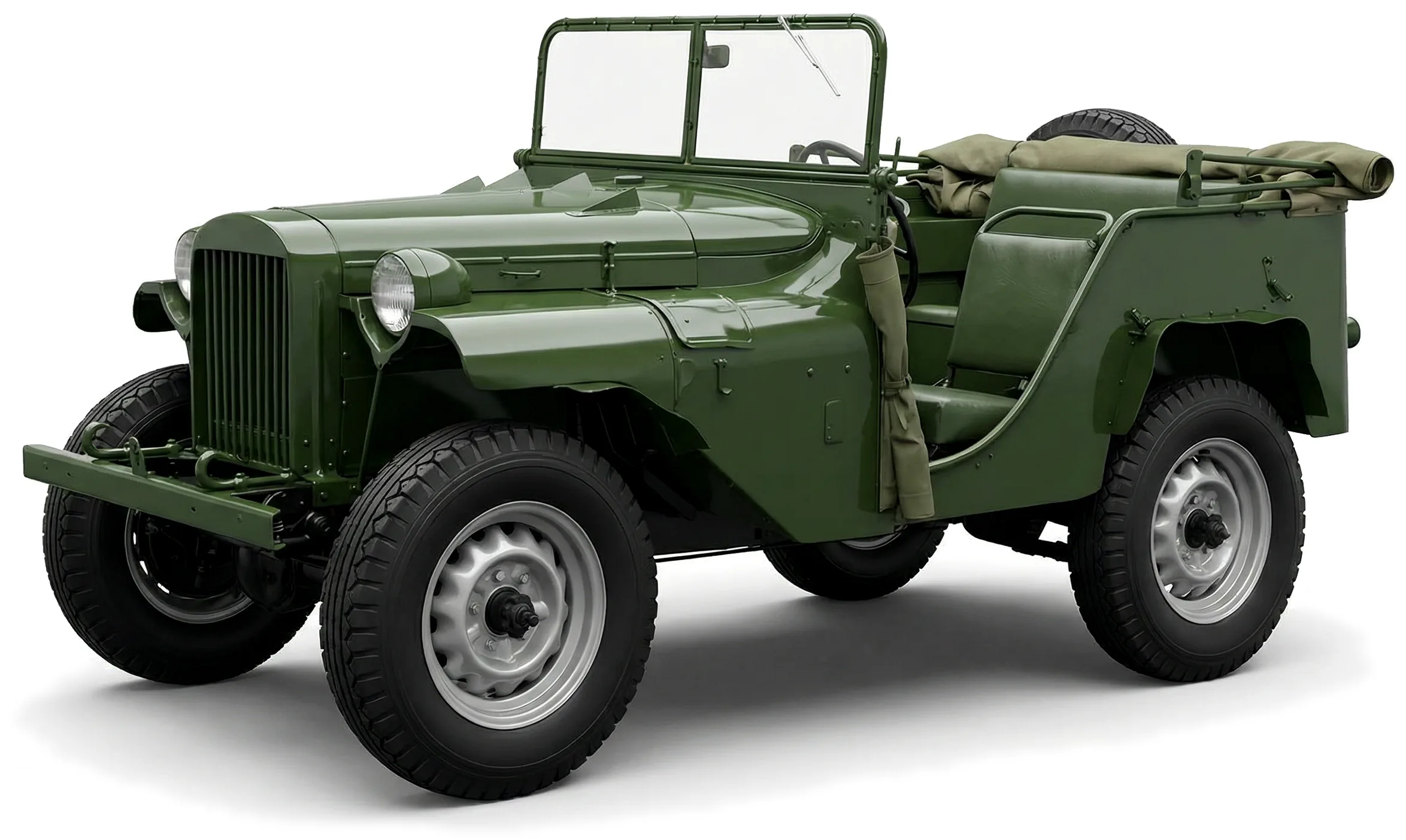 Советский военный автомобиль ГАЗ-64 '1941–43