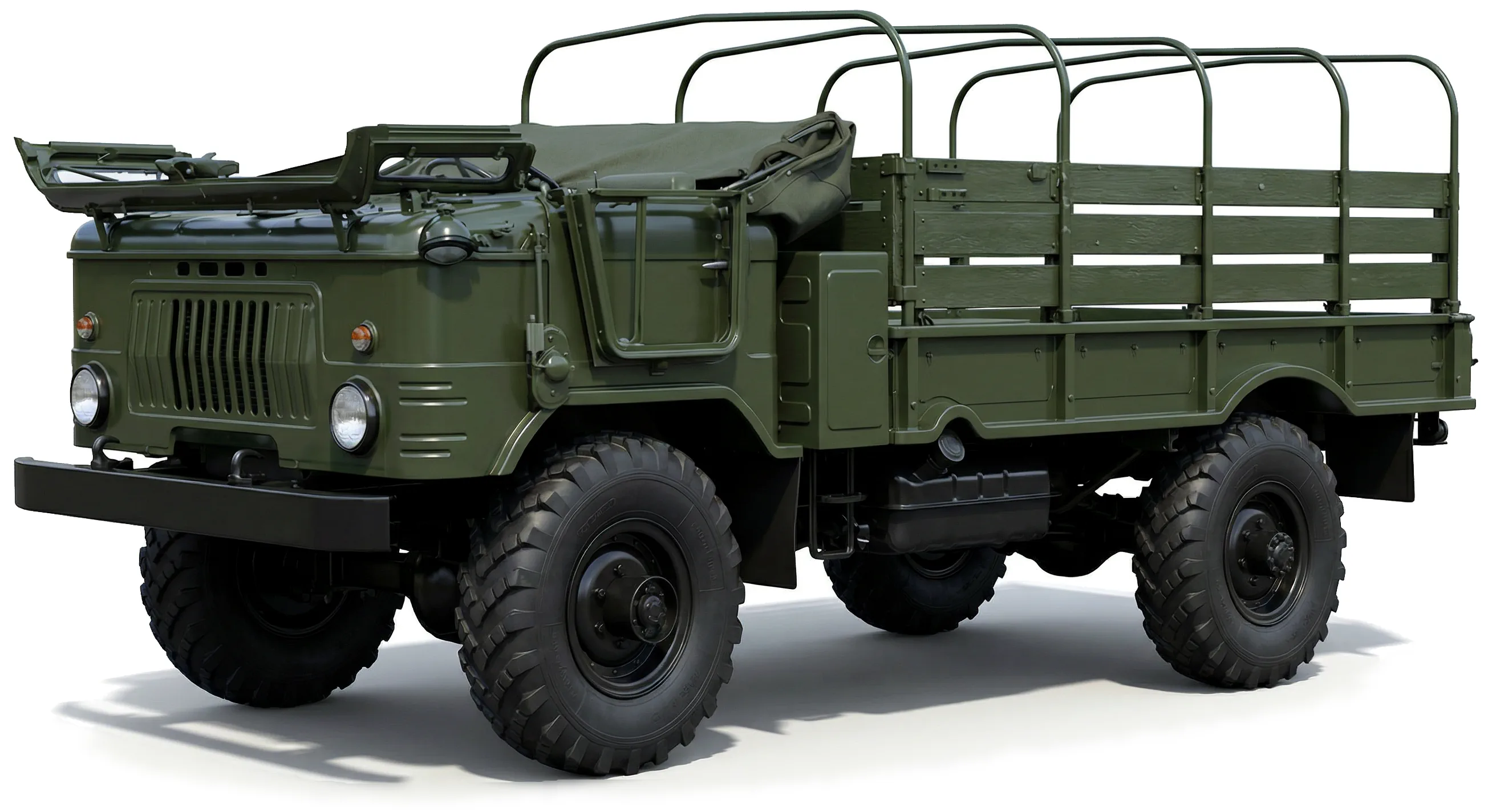 Советский десантный грузовик ГАЗ-66Б '1966–67