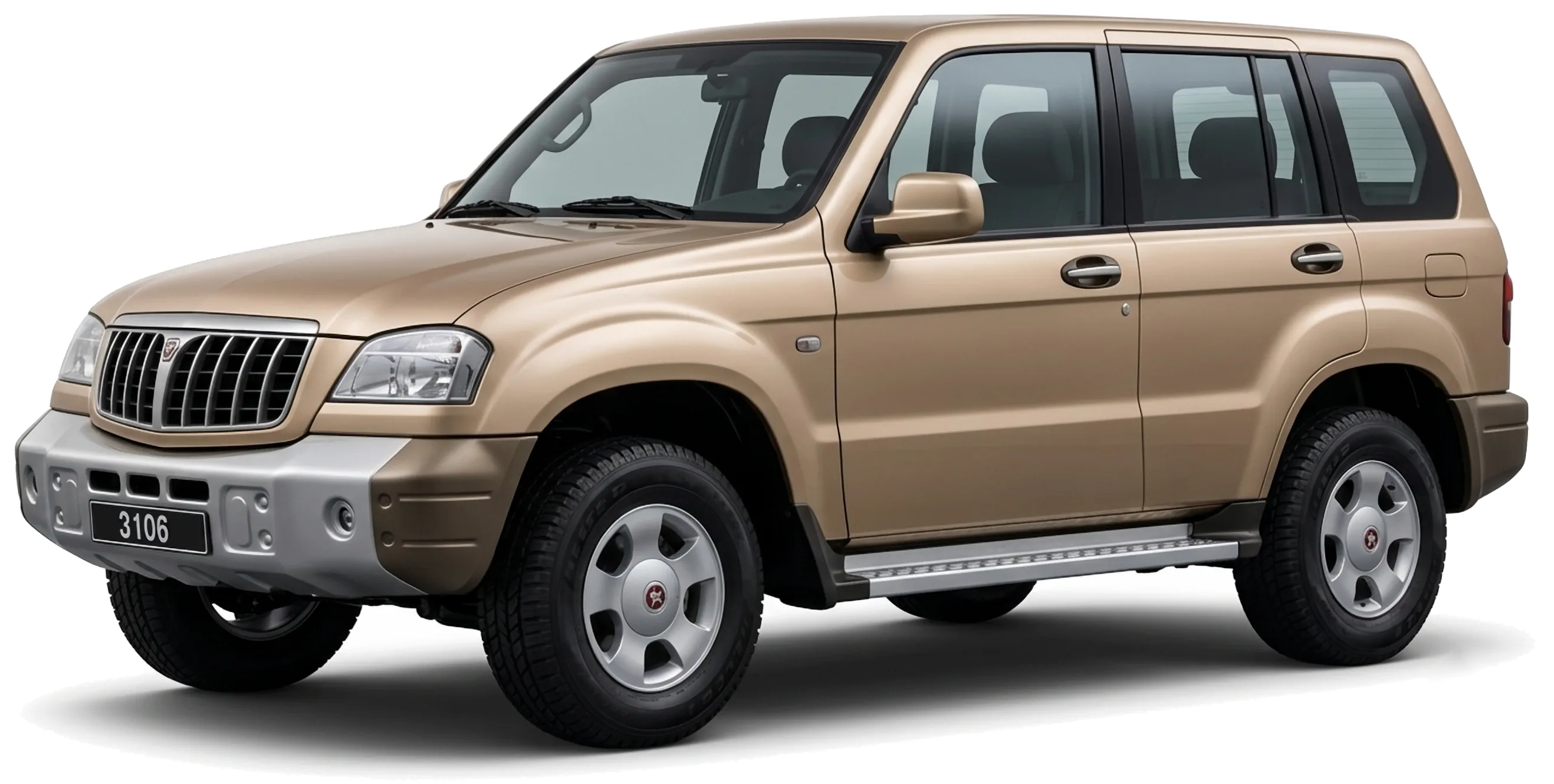 ГАЗ-3106 Атаман II 2003 — внедорожник — белый фон