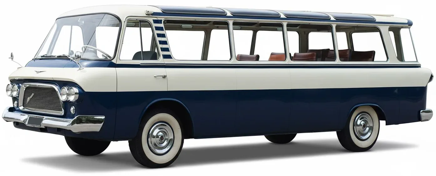 Советский микроавтобус ЗиЛ-118 'Юность' '1962–70