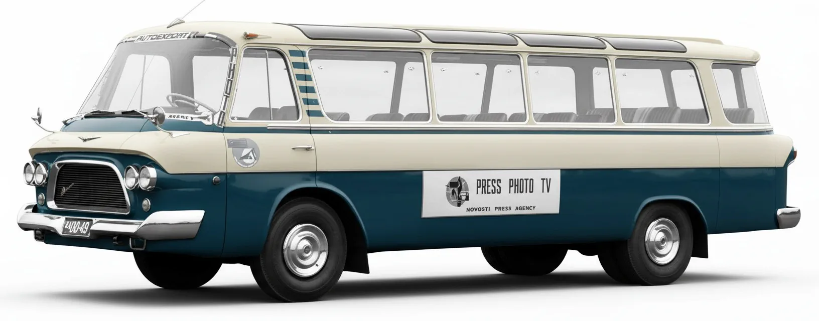 Микроавтобус ЗиЛ-118 'Юность' Пресса '1962–70