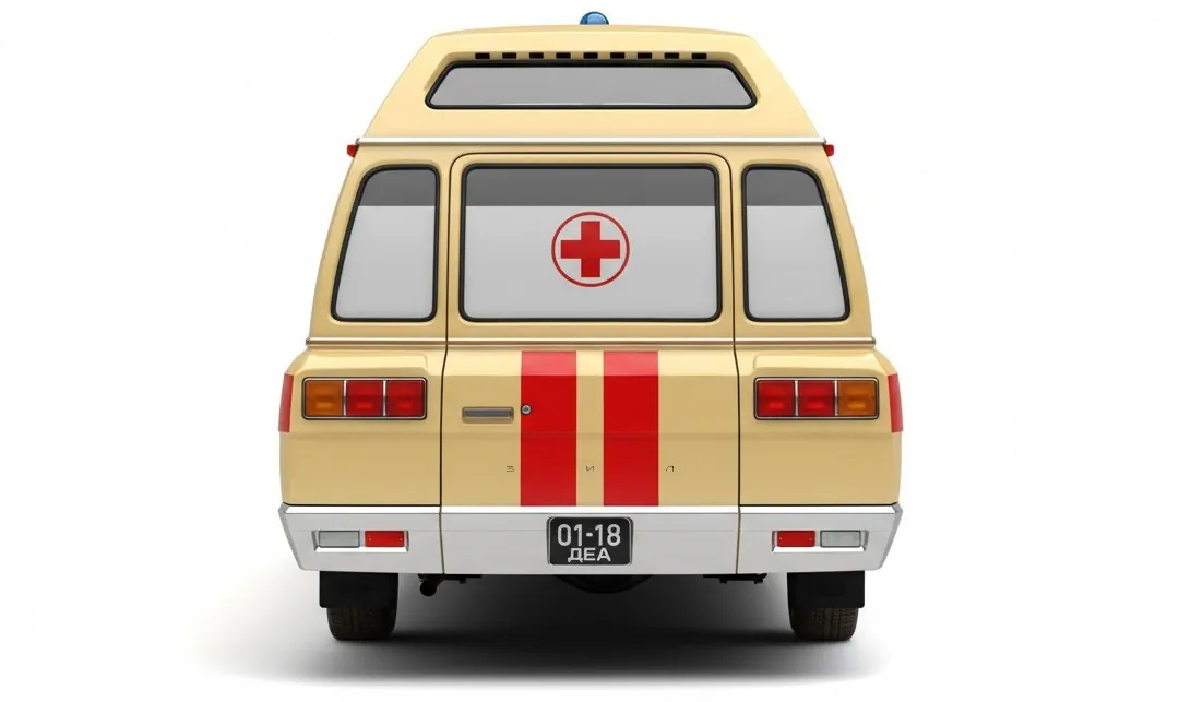 Автомобиль ЗиЛ-118КА '1978 вид сзади